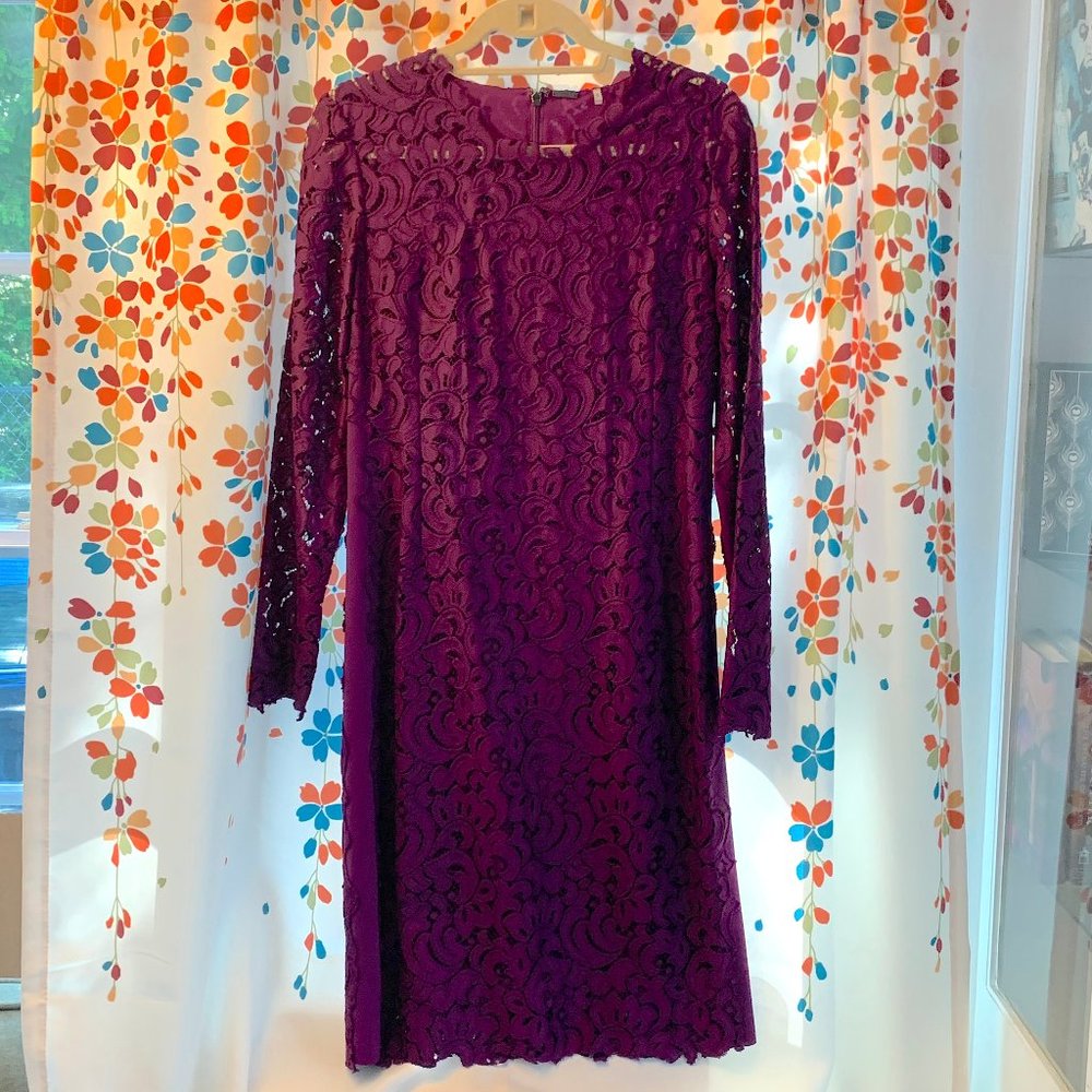 Purple Elie Tahari Dress